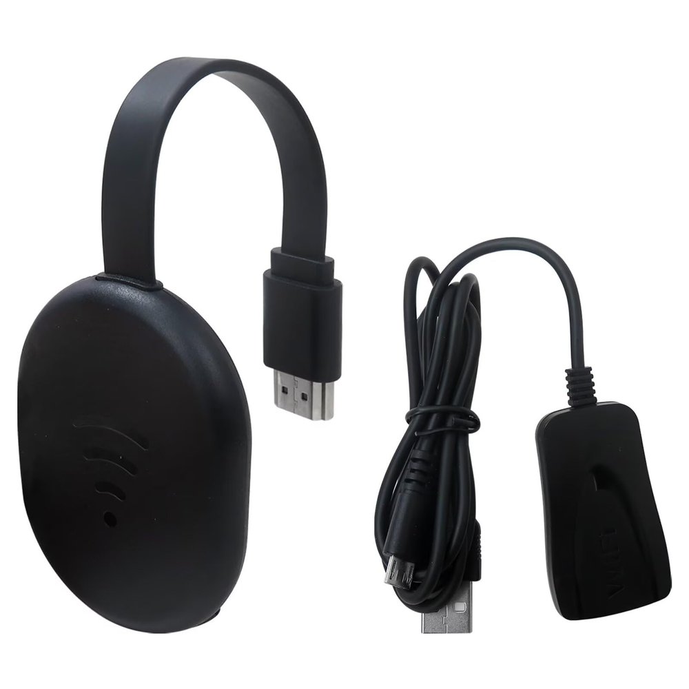 Wireless HDMI Display Dongle Adapter, Video Mirroring Dongle Receiver Support for Mac iOS Android Casting/Mirroring to TV/Projector/Monitor, TV Adapter for YouTube,