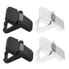 OSALADI 2pairs Invisible Laptop Stand Compact for Desk Lightweight Notebook Supporter Ergonomic Design for Office and Home Use view 1