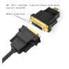 1080P DVI to HDMI-Compatible Converter 24+5/24+1 Female to Male Adapter DVI Connector Splitter Fit for HDTV PC Monitor(24 add 1) view 4