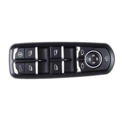 7PP959858AEDML 7PP959858RDML 7PP959858MDML Compatible with Cayenne Compatible with Panamera 2011-2017 Front Left Power Window Switch Button(B)