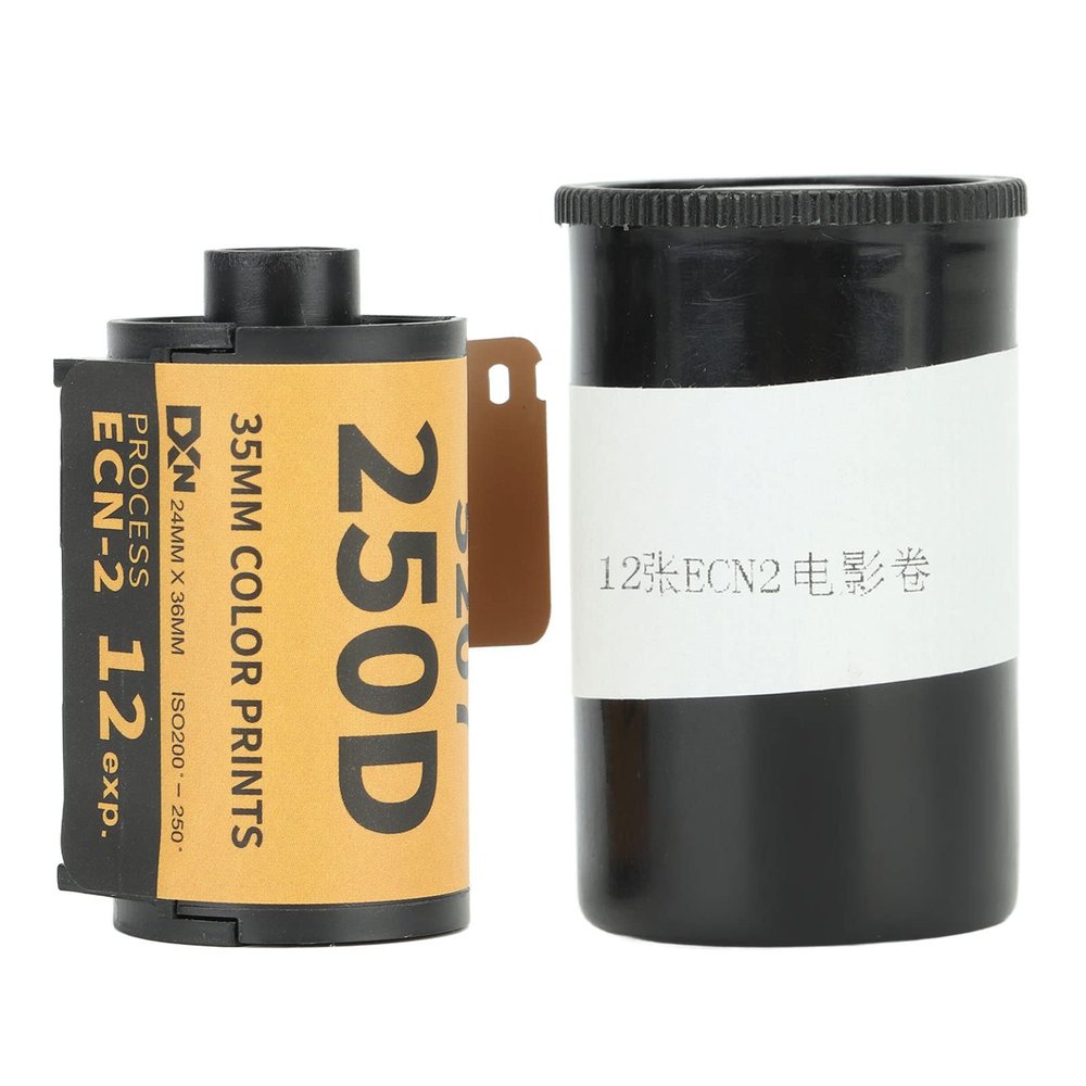35mm Color Print Film Fine Grainedness Wide Exposure Range, High Definition 200-250 Degree Light Sensitivity ECN 2 Process for 135 Cameras with Intense Colors Retro Photos (12