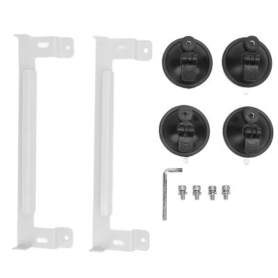 Acouto Satellite Antenna Sunroof Suction Cup Mount Kit Secure Grip Iron Space Saving for Car Windshield Window Roof