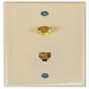 FIXED UP FINDS for Zenith TW1002CPA Almond WALL Phone Telephone Jack & Coax Cable 6316855 view 1