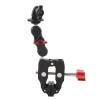Action Camera Mount Clamp Kit Aluminum Alloy Handlebar Mount Clamp Articulating Arm Double Claw Mount 3 Go 3 Pro Phone view 1