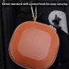 Lens Filter Case, PU Leather Camera Filter Case with Soft Dividers, Holds Up to Five Filters Under 112mm, Camera Lens Filter Storage Camera Filter Pouch for Photography view 4