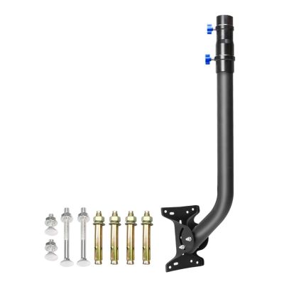 Starlink Mounting Kit, Adjustable Wall and Roof Mount for V2 Starlink with Stainless Steel Pole Mount Adapter