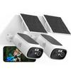 2.4G/5G WiFi Cameras for Home Security, 2K Solar Camera Outdoor Wireless, Color Night Vision Spotlight Camera with 130Wide View2-Way Audio, IP66, Cloud/SD, AI Detection, Works Alexa/Google Home view 1