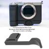 LICAEVEY A7CRII A7CR Thumb Grip, Aluminum Alloy Thumb Up Grip Hot Shoe Cover for A7CR A7CRII Mirroless Camera, Better Balance Grip, Photography Protective Cover Accessories (Black) view 3