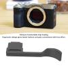 LICAEVEY A7CRII A7CR Thumb Grip, Aluminum Alloy Thumb Up Grip Hot Shoe Cover for A7CR A7CRII Mirroless Camera, Better Balance Grip, Photography Protective Cover Accessories (Black) view 4
