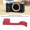 LICAEVEY A7CRII A7CR Thumb Grip, Aluminum Alloy Thumb Up Grip Hot Shoe Cover for A7CR A7CRII Mirroless Camera, Better Balance Grip, Photography Protective Cover Accessories (Red) view 4