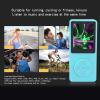 Nutriess MP3 MP4 Player 1.8in Screen 8GB Memory HiFi Portable Music Player Lightweight Design for Sports Travel and Daily Activities (Blue) view 4