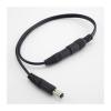 Hutell 5.5mm*2.1mm 1 Female to 2 Male Connector Male to Female Plug DC Power Splitter Cable CCTV LED Strip Light Power Supply Adapter(1 Male to 2 Female) view 4