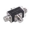 Antenna Switch DC-500MHz 2 Way Antennae Splitter for Ham Radio 1 Input 2 Output 0-50MHz Frequency Transfer Switch SO239 Interface view 3
