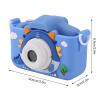 Kids Camera, Cute Cartoon Digital Video Camera Portable Children Action Camera for Toddlers Kids Girls Boys (Blue) view 2