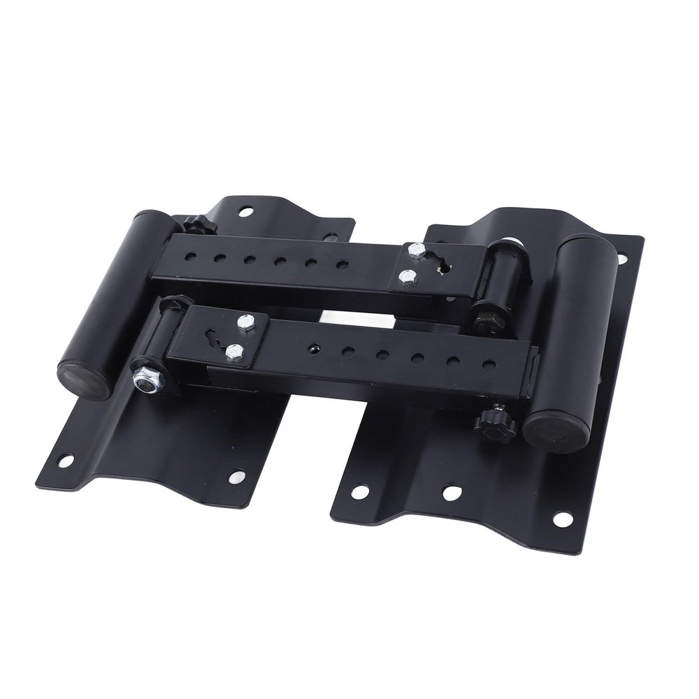 Adjustable Speaker Wall Mount Bracket Surround Sound Speaker Support Cold Rolled Steel High Load Capacity Wall Mounting Design Multifunctional Use