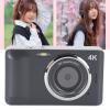 4K 64MP Digital Camera Autofocus Compact Point and Shoot Camera with 18X Zoom 2.8 Inch Screen Ideal for Photography Enthusiasts (Black) view 3