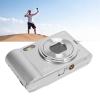 48MP Digital Zoom Camera 1080P Kids Baby Camera 2.4 Inch TFT Screen 2.7K Mini Camera 16X Compact Vlogging Camera for Teens Adult Beginners Low Light Fill Light Selfie view 3