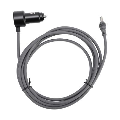 10ft DC Car Power Cable, Quick Setup USB and Type C Charging, 12V to 48V Power Cord for Mini Dish Antenna with Portable Car Power Adapter, Digital Display Screen