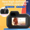 banapoy Mini Digital Camera, 1080P HD Kids Digital Video Cameras 2 MP Small Compact Portable Video Recorder Keychain Camera with Wrist Strap for Teens Students Kids view 3