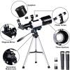 Ultra Hd, Astronomy Telescope for Adults Beginners, 150X 70mm Aperture Telescope with Tripod Finder, Astronomical Refracting Telescope Travel Telescope P13I Double The Comfort view 3