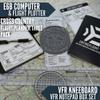 Aviation Pilot Kneeboard - E6b Flight Computer Plus Plotter & Cross Country Planning Notepad, Student Pilot Bundle view 2