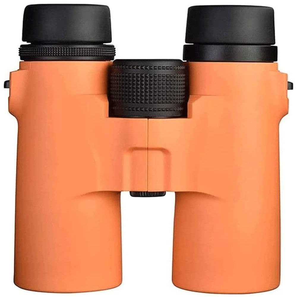 12X42 Binoculars for Adults, Waterproof Binoculars Lens for Birdwatching Hunting Boating-Army Watching, Hiking, Traveling(Orange)