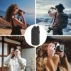 Camera Lens Bag - Camera Lens Case, Thick Padded Neoprene Large Lens Bag, Plush and Thickened Protective Case for Camera Lens Storage, Soft Neoprene Dslr Lens Bag, Secure Cover for Dslr Camera Lens view 4