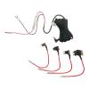 Cobra Radar Detector Direct Hardwire Kit to Barrel Connector Power Cord for Easy Custom Installation, Compatible with Cobra RAD350 380 450 480i and 700i view 1