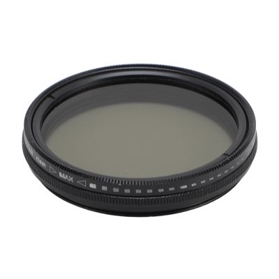 Adjustable ND Camera Lens Filter ND2 to 400 Optical Glass Photography Neutral Density Filter (43mm)