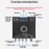 2.1 Channel Power Amplifier Module Blue Tooth Power Amplifier Board AUX U Disk USB Sound Card Inputs DC1638V view 4
