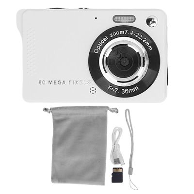CCD Camera Vintage Digital Video Recording Student Selfie Camera for Home School (64GB)
