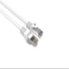 LOGICO Best Cat6 Slim Ethernet Patch Cable (5, White, 7FT) view 1