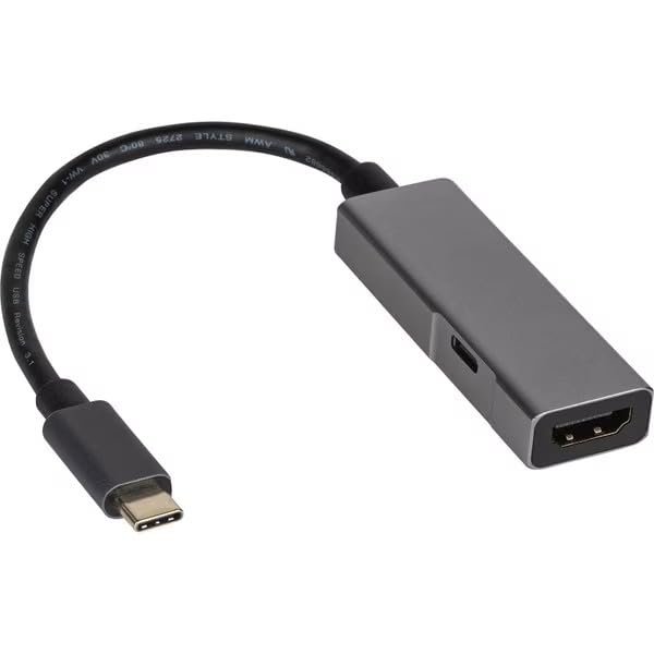 USB-C 3.1 to HDMI 2.0 4K 60 Hz Adapter with PD 3.0 65W USB-C Power Port