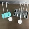 CordBrick/DeskBrick Bundle Weighted Cord Holders for Nightstand & Desk - Phone Charger Cable Management Travel, Phone Accessory, Stocking Stuffer - Gift for Home, Office - Blue view 2