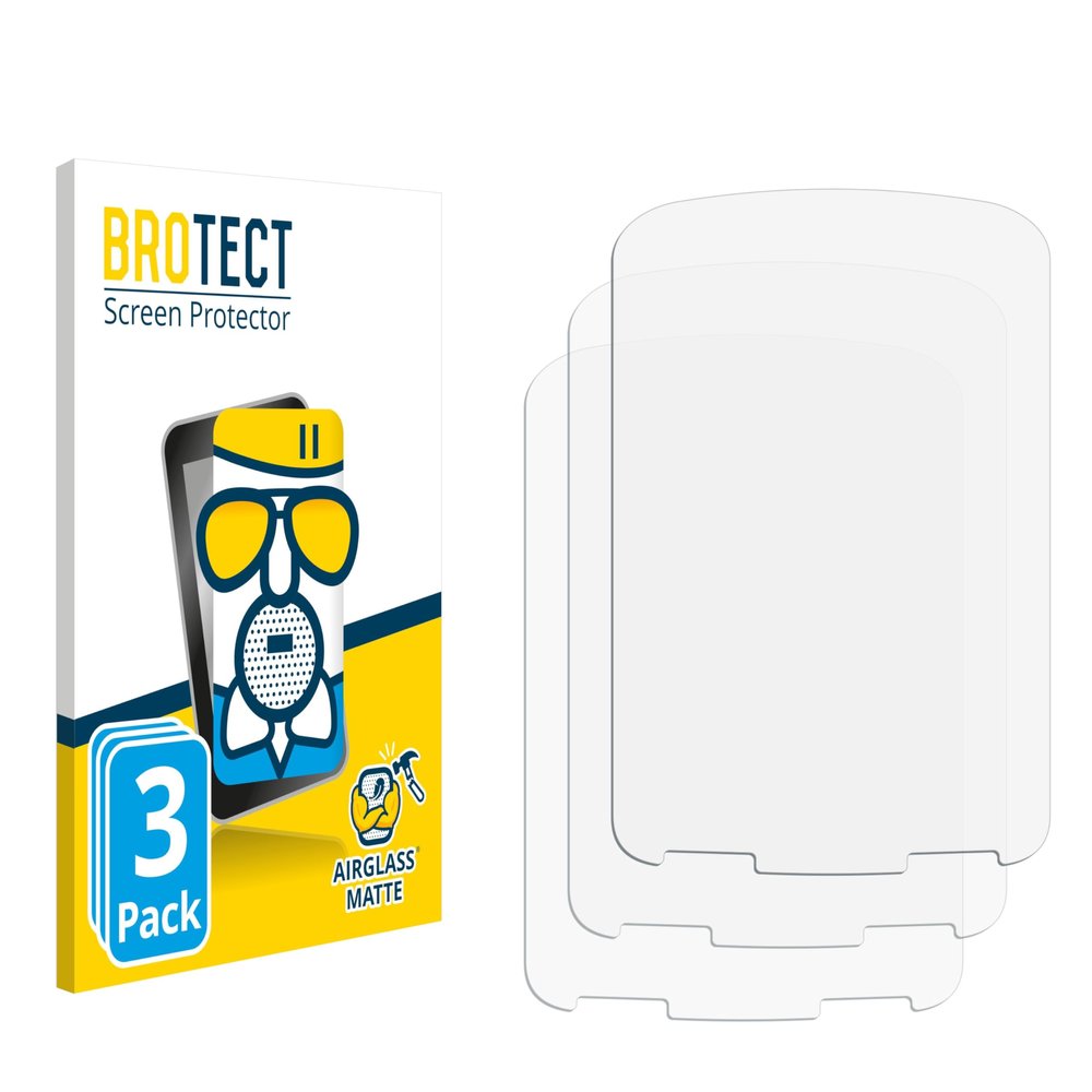 brotect Anti-Glare Glass Screen Protector Matte compatible with Magene C206 (3 Pack) - Anti-Scratch 9H Protection Film