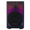 Memorex MX-PS801 8-Inch PA Speaker with Translucent Cabinet | 500W PMPO, Bluetooth | TWS Pairing, LED Lighting | 50W RMS Bi-Amp, USB & SD Playback | Microphone Input, Portable Design view 2