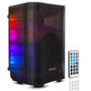 Memorex MX-PS801 8-Inch PA Speaker with Translucent Cabinet | 500W PMPO, Bluetooth | TWS Pairing, LED Lighting | 50W RMS Bi-Amp, USB & SD Playback | Microphone Input, Portable Design view 4
