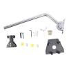 Satellite Mount 360 160 Adjustable Alloy Steel Bracket Extended for Home School Building view 1