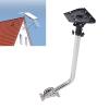 Satellite Mount 360 160 Adjustable Alloy Steel Bracket Extended for Home School Building view 2
