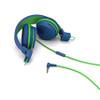JLab JBuddies Studio On-Ear Kids Wired Headphones, Toddler Headphones, Kid Safe, Studio Volume Safe, Volume Limiter, Folding, Adjustable, Noise Isolation, with Mic (Blue/Green) view 4