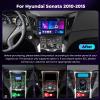 [DSP 4+64G] for Hyundai Sonata 2010-2015 Android 15 Car Stereo, Hikity 9'' IPS Touchscreen Sonata Radio Wireless Carplay Android Auto 5G WiFi/Bluetooth Mirror Link GPS SWC/FM/RDS/32EQ Backup Cam Mic view 3