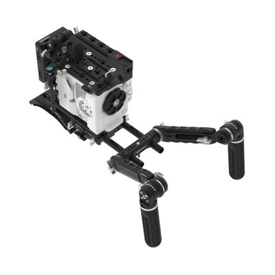 KONDOR BLUE | Ultimate Rig MKII with Pro Gold Mount for Sony FX6 | Designed for Professional workflows and Adaptability to Expand Your Setup | Raven Black