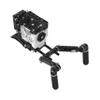 KONDOR BLUE | Ultimate Rig MKII with Pro Gold Mount for Sony FX6 | Designed for Professional workflows and Adaptability to Expand Your Setup | Raven Black view 1