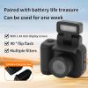 GOWENIC Mini Digital Camera with LCD Screen Full 1080P HD Video Recorder Small Compact Camcorder Auto Loop Recording OTG Thumb Camera with Flip Up Flash, Keychain view 4