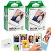 Fujifilm Mini Instax Films + Colored Magnet Photo Frames + Quality Photo Microfiber Cloth (40 Prints) view 1