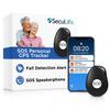 Cellular 4G Mobile Medical Alert System for Seniors - $20/mo includes Elderly Fall Detection, GPS Capabilities, Waterproof Wearable Panic Button, Assistive Speakerphone, Senior Safety mobile App alert view 1