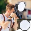 Camera Flash Diffuser - Macro Photography Light, Flash Diffuser for Speedlight | Speedlite, Octagonal Flash, Soft Light Cover for Most Cameras view 4