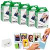 Fujifilm Mini Instax Films + Colored Magnet Photo Frames + Quality Photo Microfiber Cloth (100 Prints) view 1