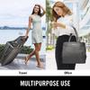 Kenneth Cole REACTION Marley Vegan Pebble Leather Tote, Taupe, 16" Laptop Tote view 4