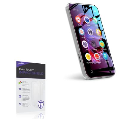 BoxWave Screen Protector Compatible with TIMMKOO Q5 MP3 Player with Bluetooth and WiFi - ClearTouch ImpactShield (2-Pack), Impenetrable Screen Protector Flexible Film